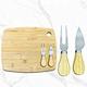 Gorlando Bamboo cutting Cheese board set